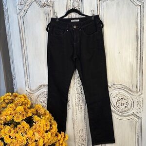 Lee Charcoal Black  Perfect Fit Jeans Just Below the Waist